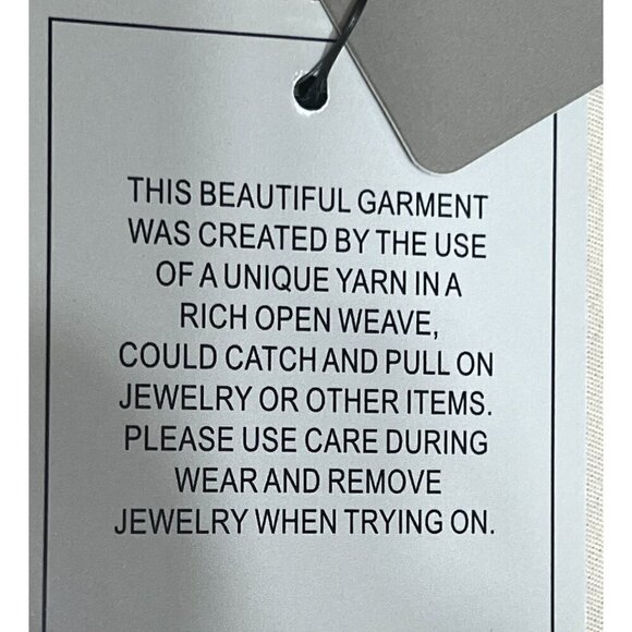 Women's Geometric Large Cardigan Sweater Open Front Knit Long Sleeve Multicolor - Picture 10 of 11